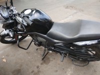 Black Honda CB Trigger