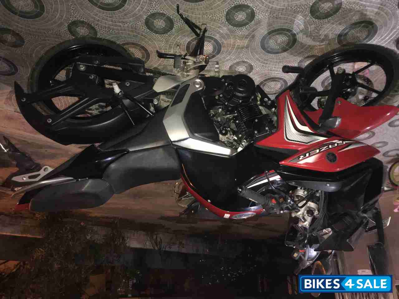 Black Yamaha Fazer FI V2