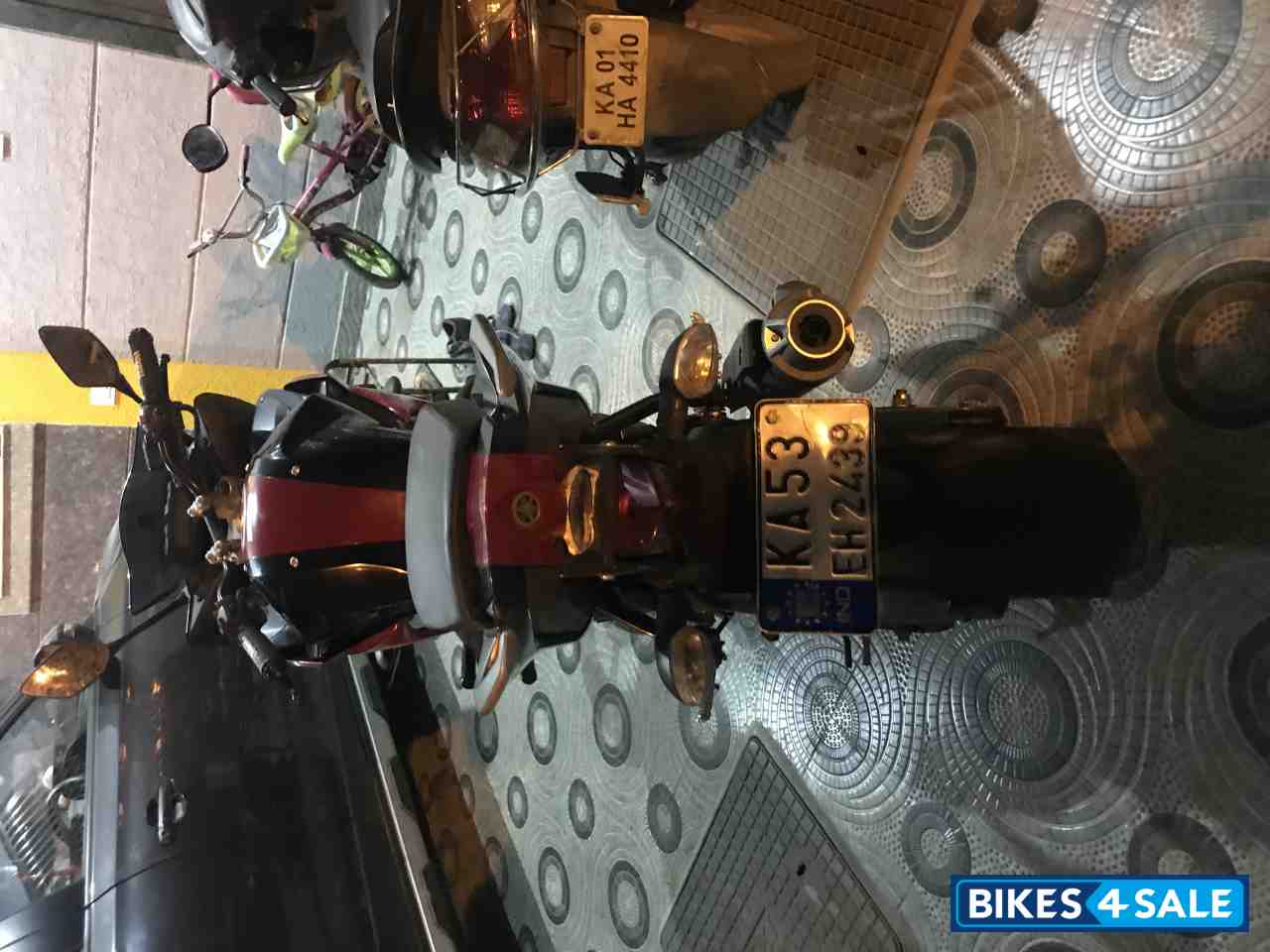 Black Yamaha Fazer FI V2