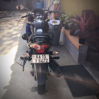 Black Honda CB Unicorn