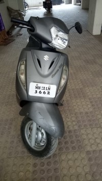Silver Suzuki Access 125