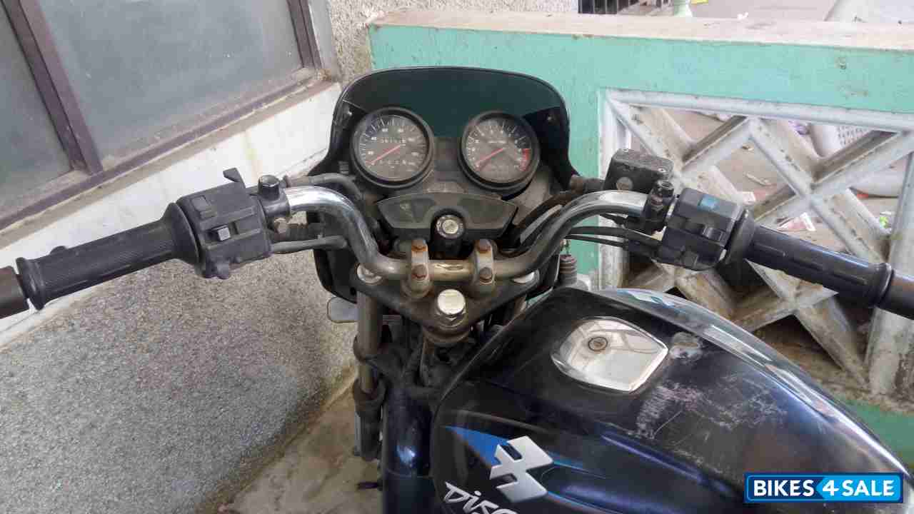 Blue Black Bajaj Discover DTSi 135