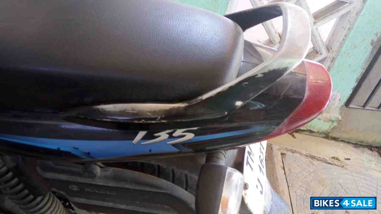 Blue Black Bajaj Discover DTSi 135