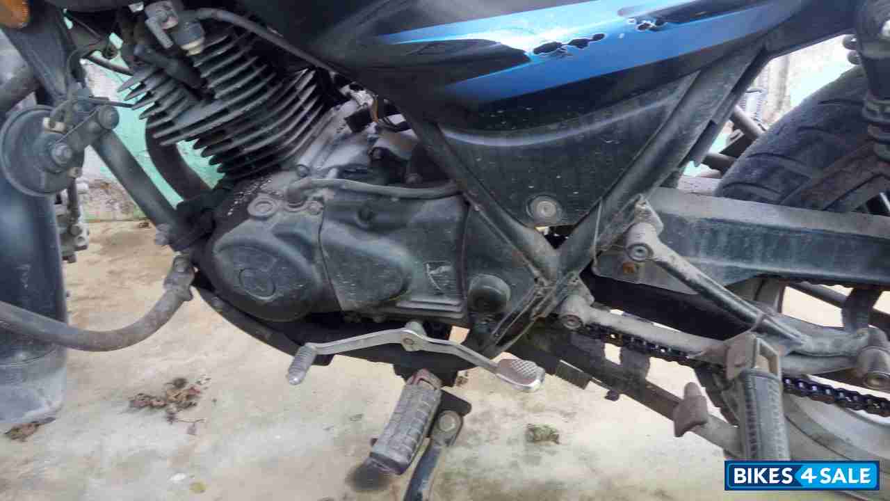Blue Black Bajaj Discover DTSi 135
