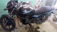 Blue Black Bajaj Discover DTSi 135