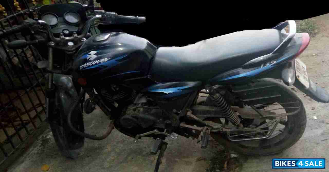 Blue Black Bajaj Discover DTSi 135