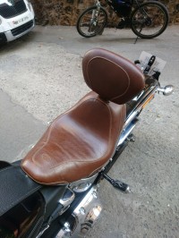 Black Harley Davidson FLSTF Fat Boy