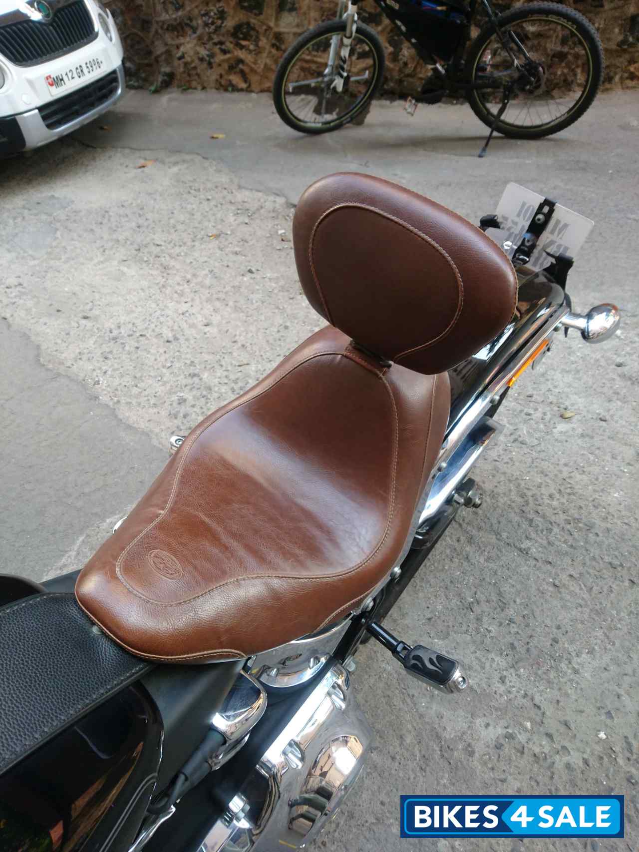 Black Harley Davidson FLSTF Fat Boy