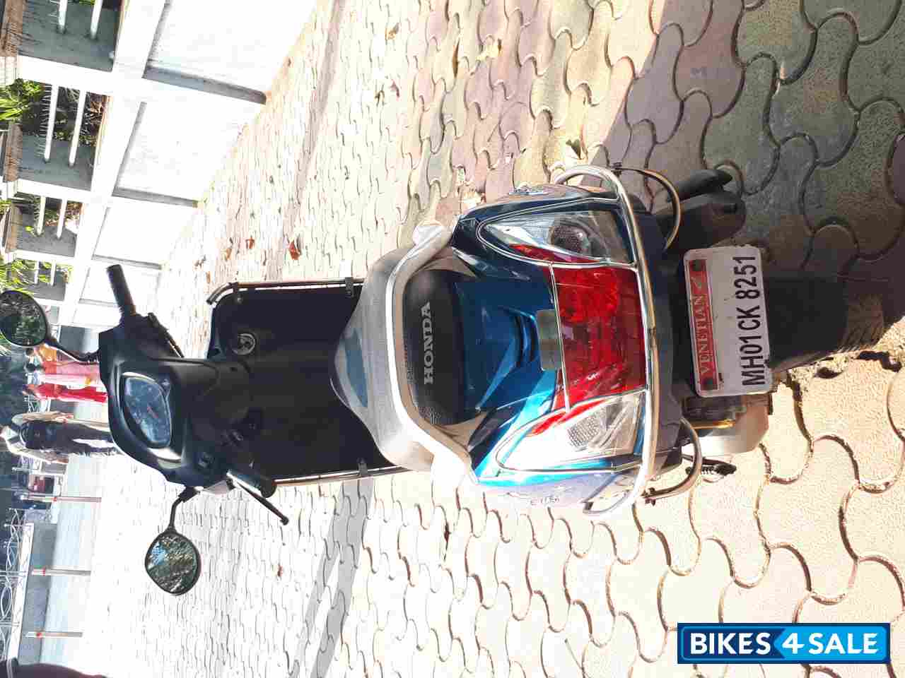 Blue Honda Activa 3G
