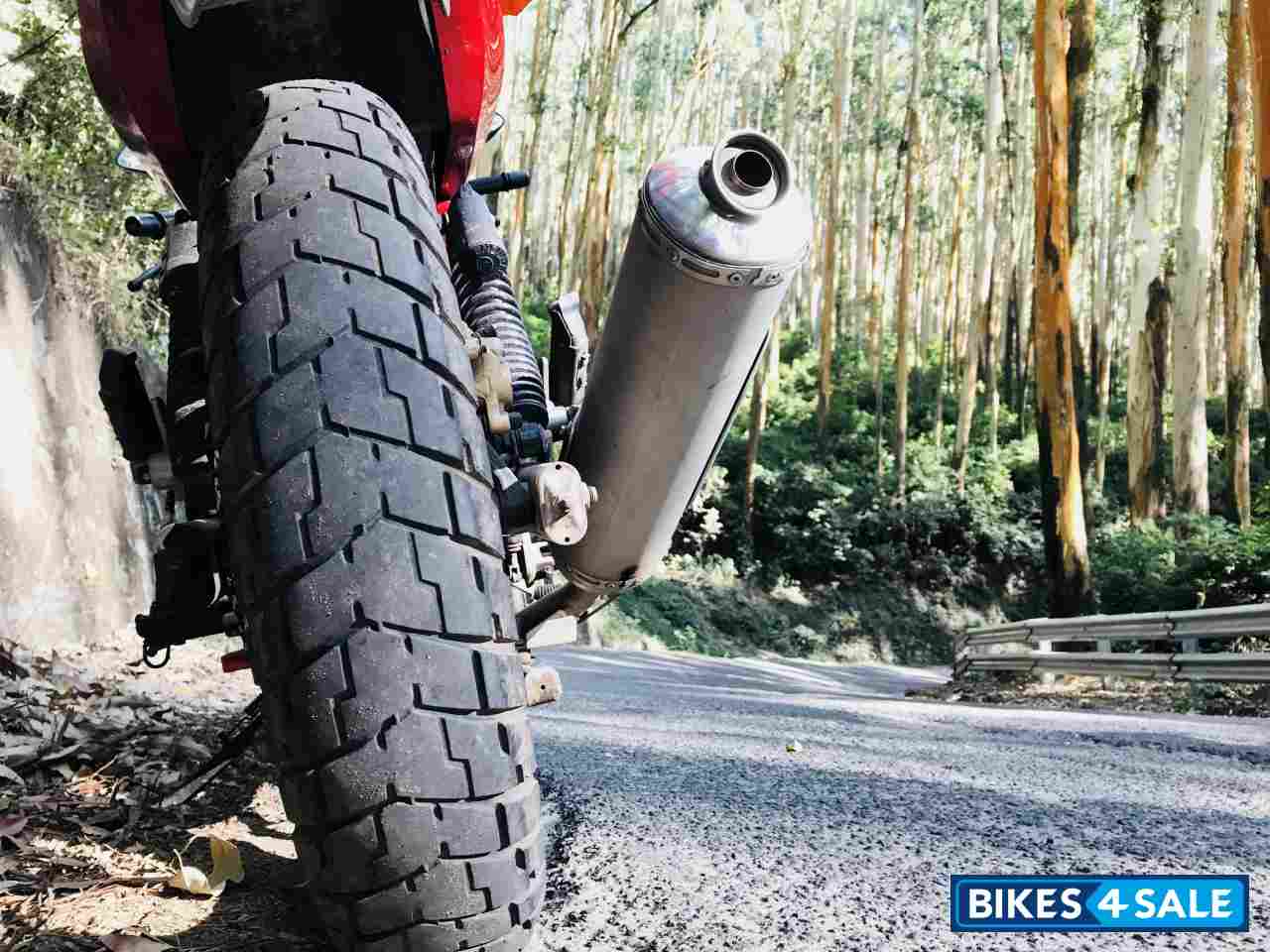 Cock W Red Bajaj Pulsar 220 DTSFi