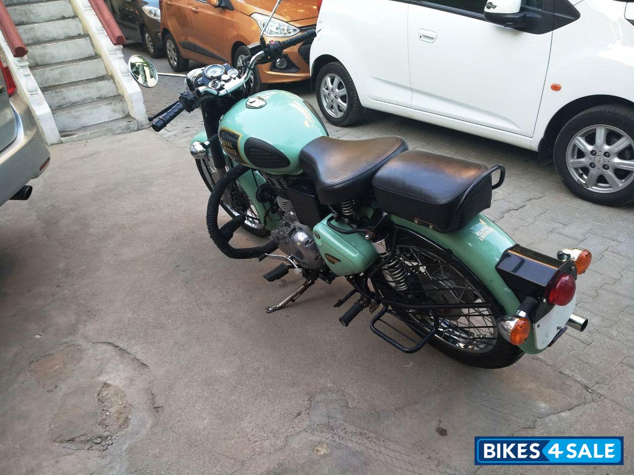 Mint Green Royal Enfield Bullet 350 Twinspark
