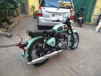 Mint Green Royal Enfield Bullet 350 Twinspark