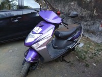 Purple Honda Dio