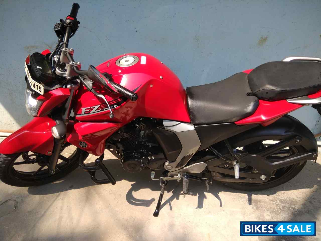 Red Yamaha FZ-S