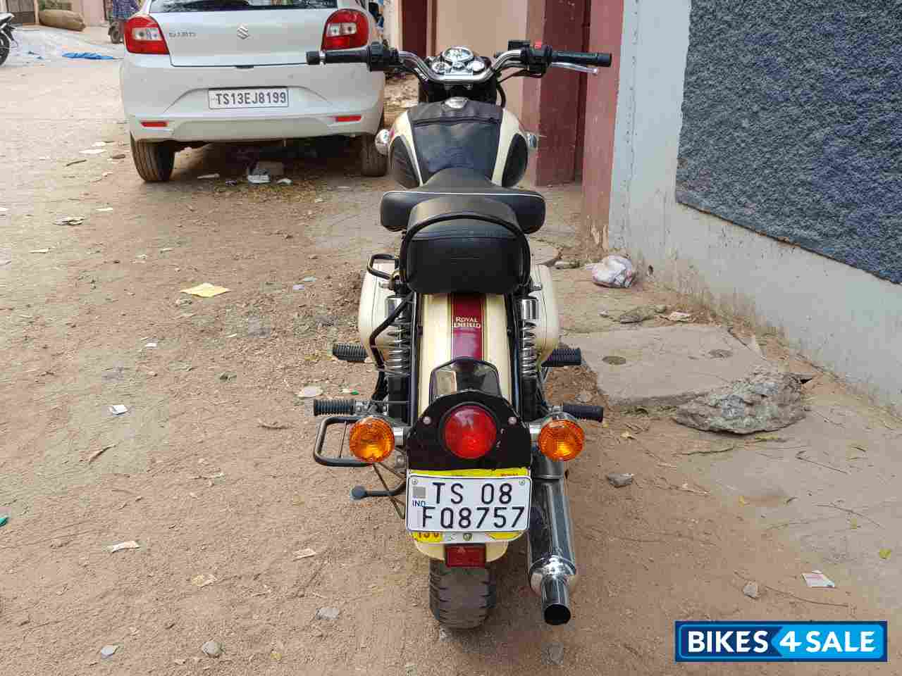 Tan Royal Enfield Classic 500