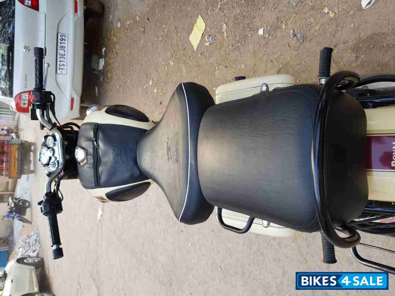 Tan Royal Enfield Classic 500