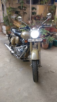 Brown Royal Enfield Classic Desert Storm