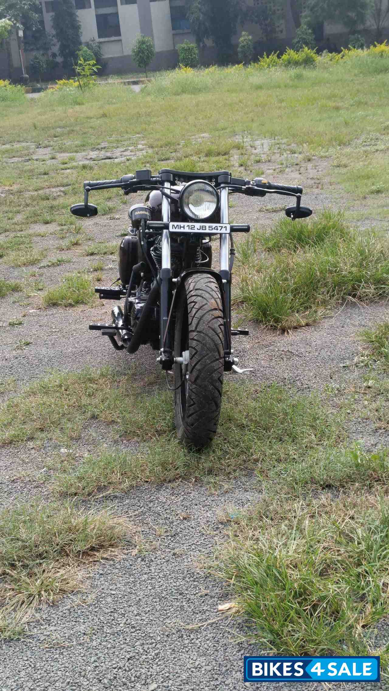 Maroon Royal Enfield Classic 350