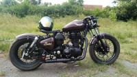 Maroon Royal Enfield Classic 350
