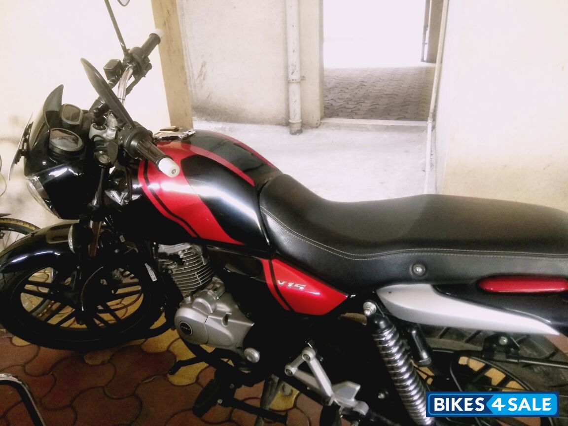 Black-red Bajaj V15