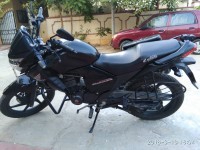 Black Honda Unicorn Dazzler