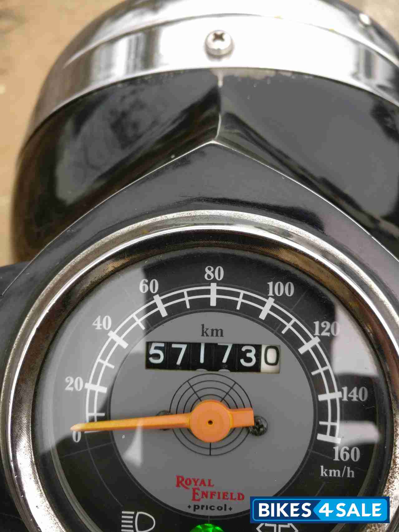 Black Crome Royal Enfield Bullet Machismo A350