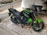 Black And Olive Green Yamaha FZ-S
