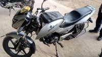 Silver Bajaj Pulsar 150 DTSi