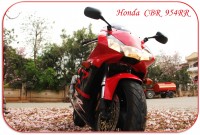 Red Honda CBR 954 RR