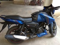 Matt Blue TVS Apache RTR 160