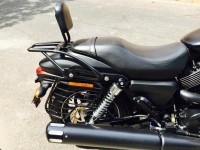Black Harley Davidson Street 750