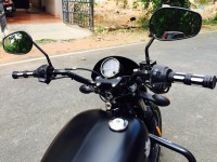 Black Harley Davidson Street 750