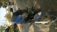 Blue Bajaj Pulsar 150 DTSi