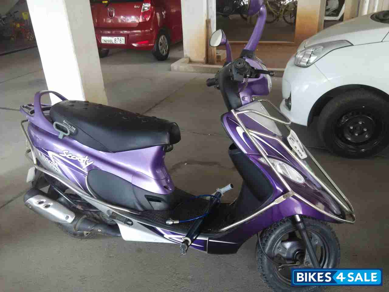 Violet TVS Scooty Pep Plus
