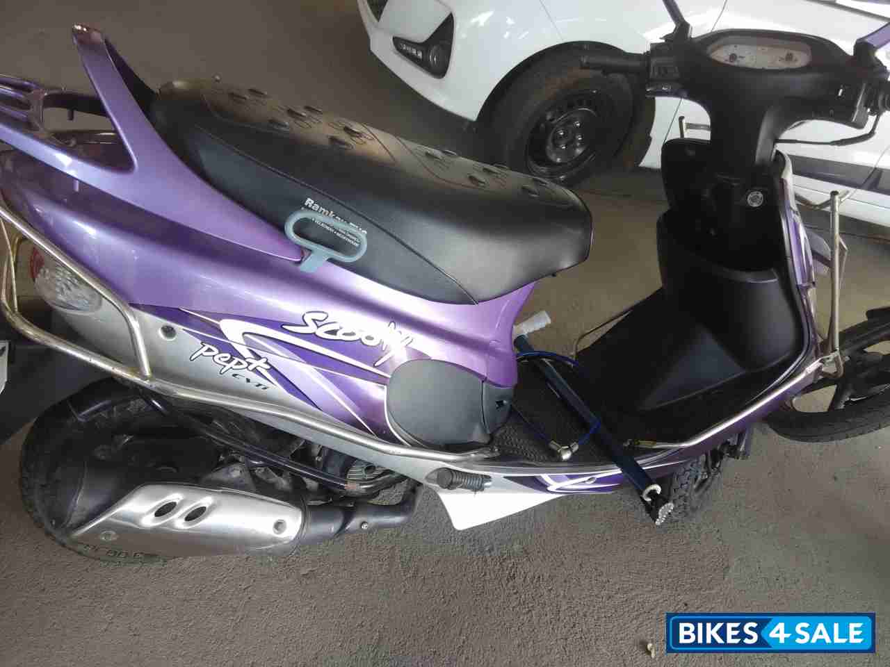 Violet TVS Scooty Pep Plus