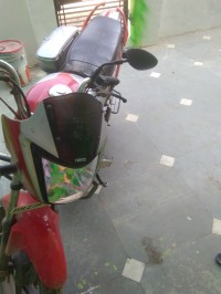 Red And Silver Hero Splendor iSmart