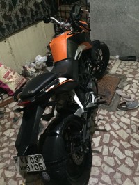 Orange KTM Duke 200