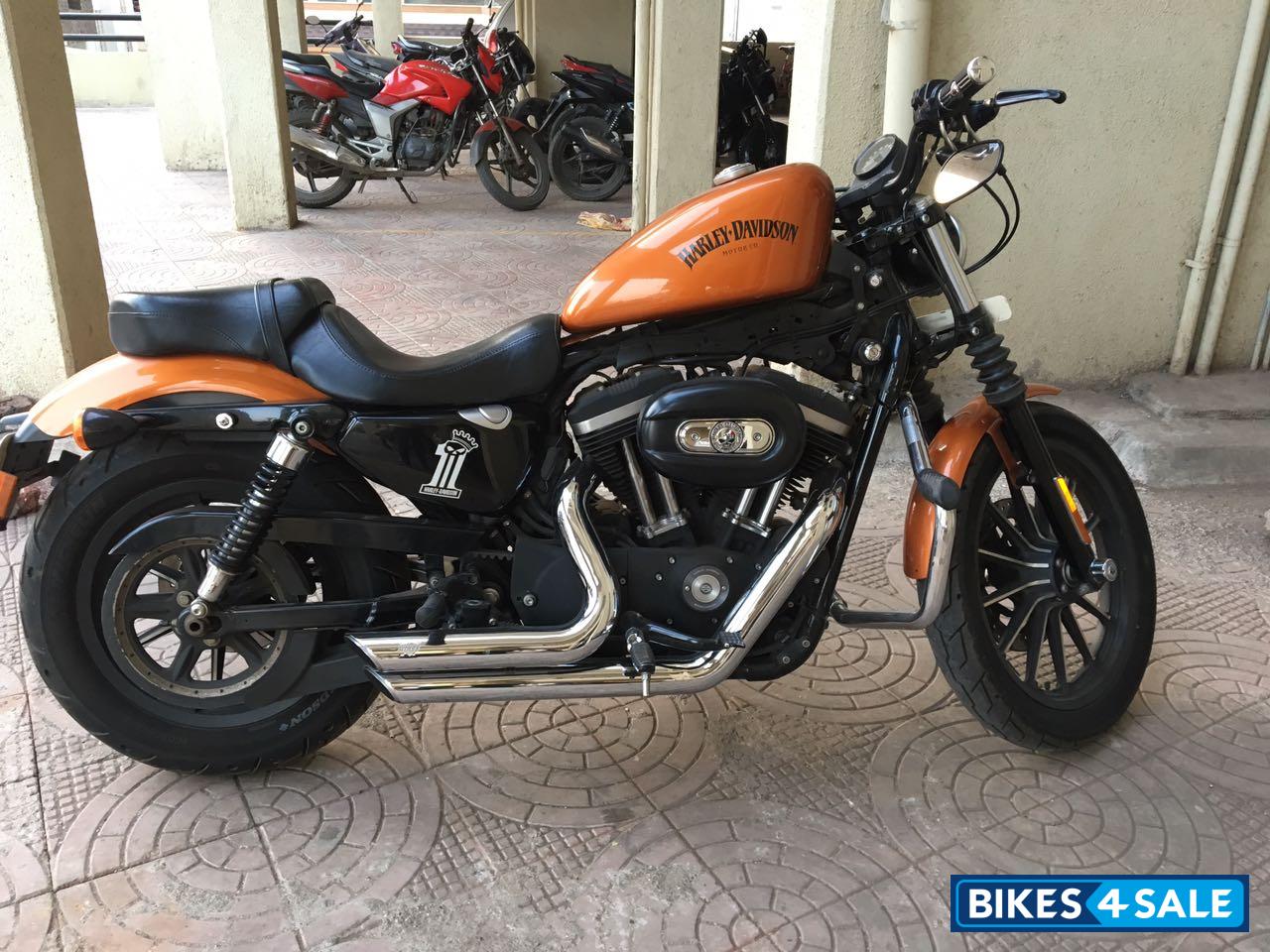 Used 2014 Model Harley Davidson Iron 883 For Sale In Ahmednagar Id 165950 Amber Colour Colour Bikes4sale