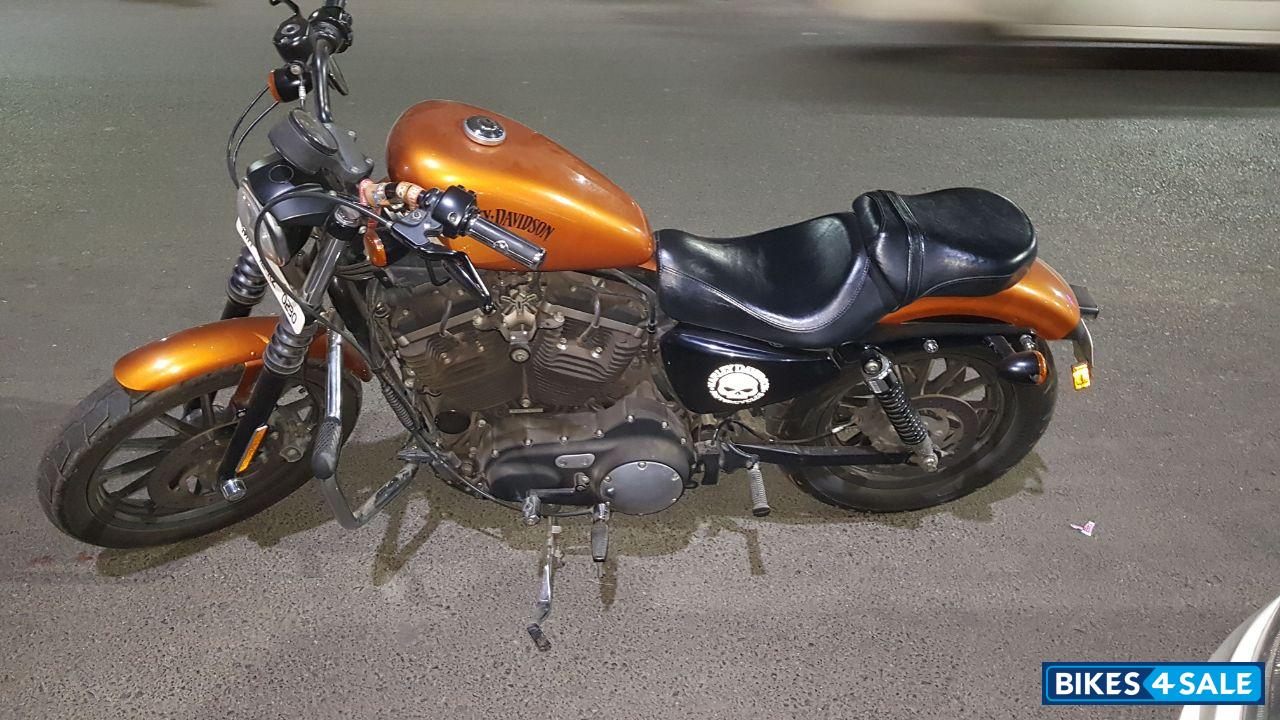 Amber Colour Harley Davidson Iron 883