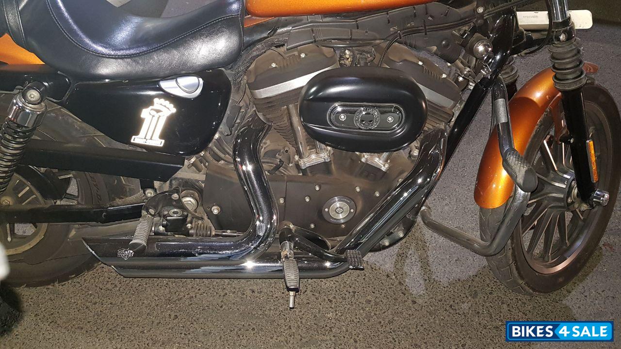 Amber Colour Harley Davidson Iron 883