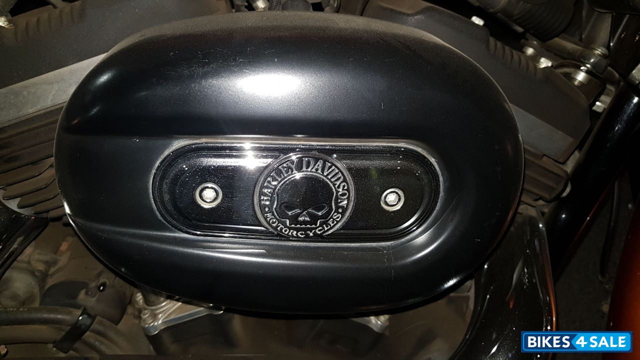 Amber Colour Harley Davidson Iron 883