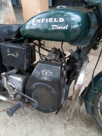 Green Royal Enfield Bullet Diesel Taurus