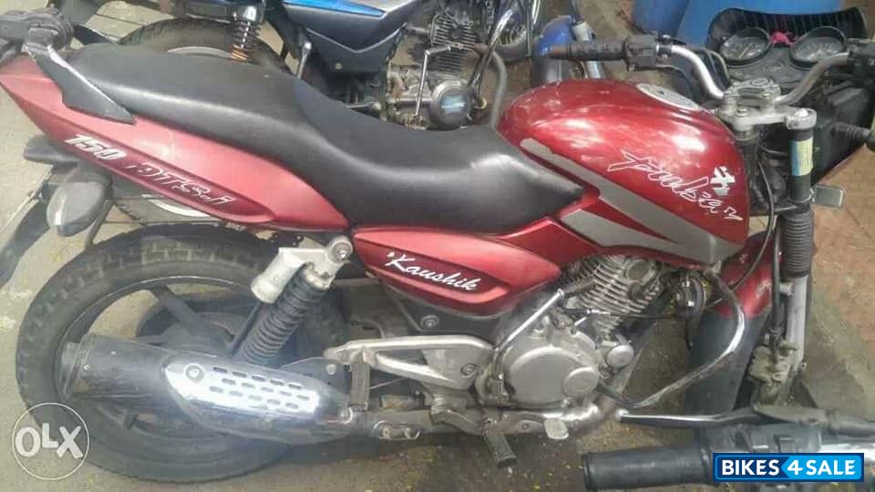 Red Bajaj Pulsar 150 DTSi