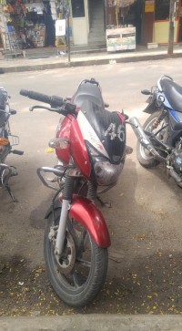 Red Bajaj Pulsar 150 DTSi