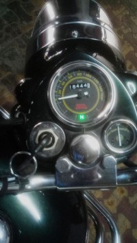 Magic Black Royal Enfield Bullet Electra Twinspark