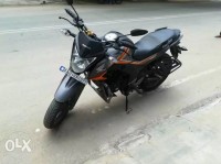 Orange Honda CB Hornet 160R