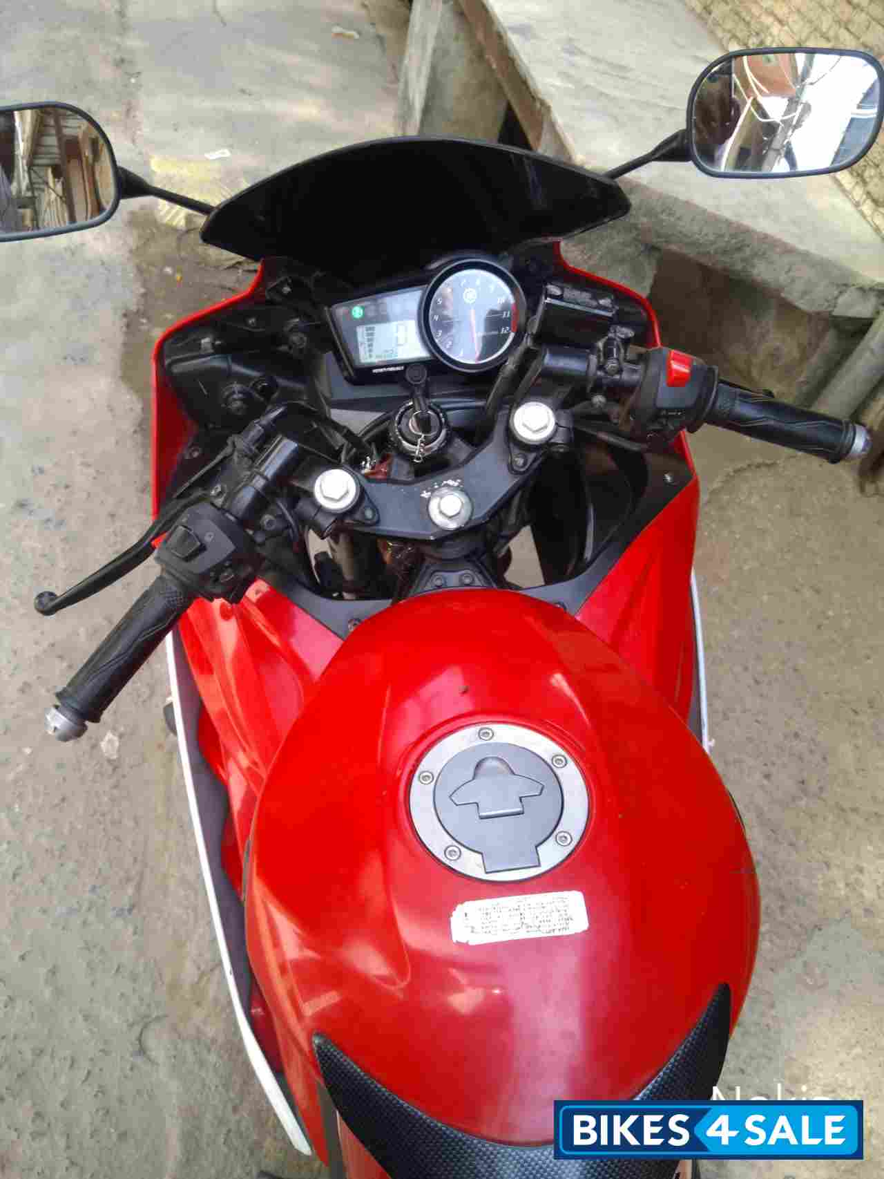 Black N Red Yamaha YZF R15 V2