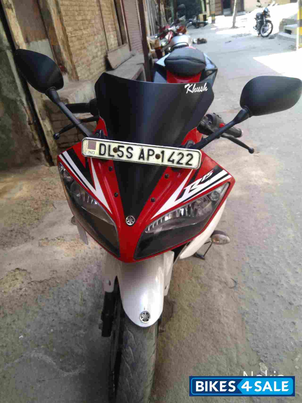 Black N Red Yamaha YZF R15 V2