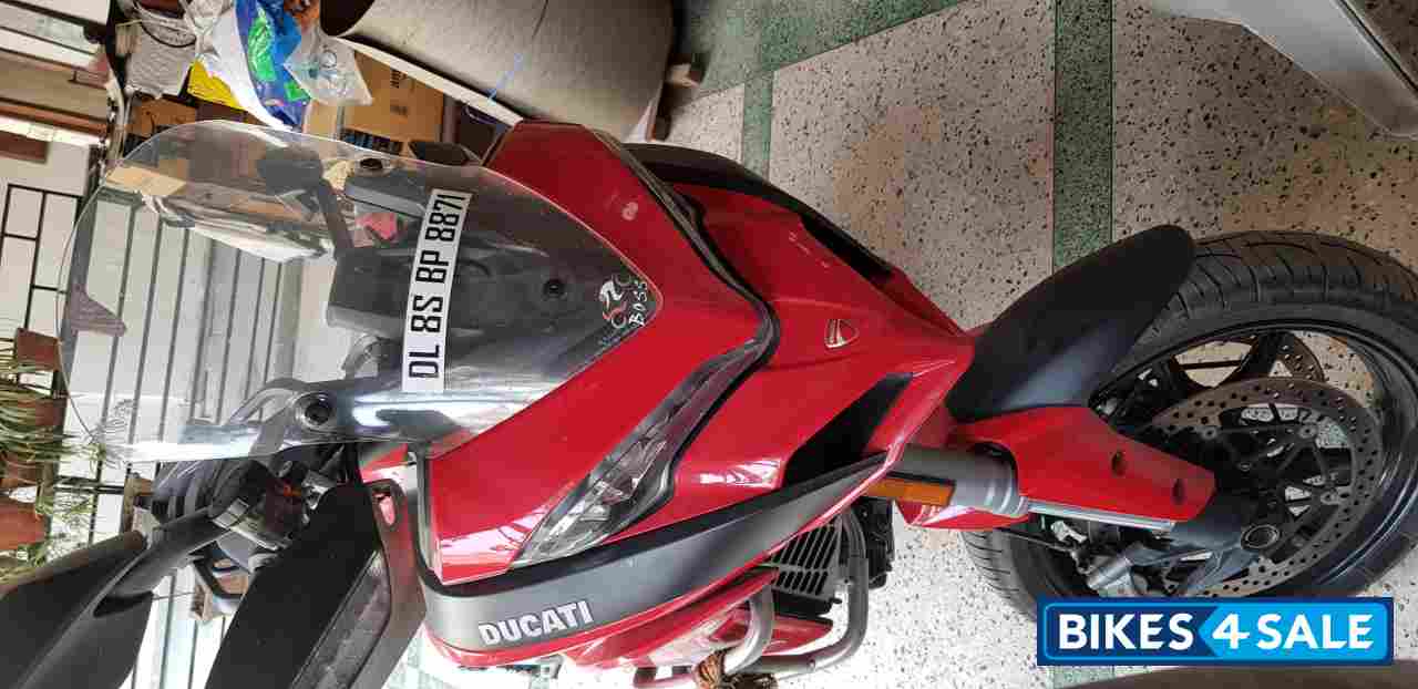 Red Ducati Multistrada 1200 S