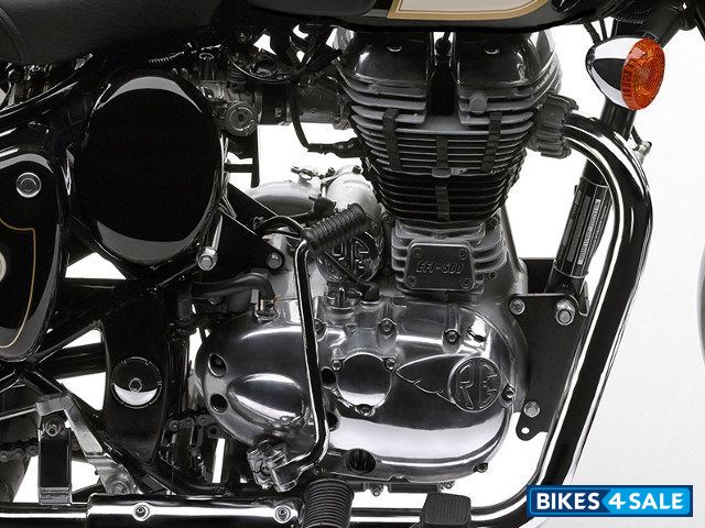 Black Stripe Royal Enfield Classic 500